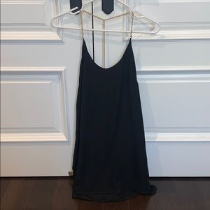 Black flowy dress